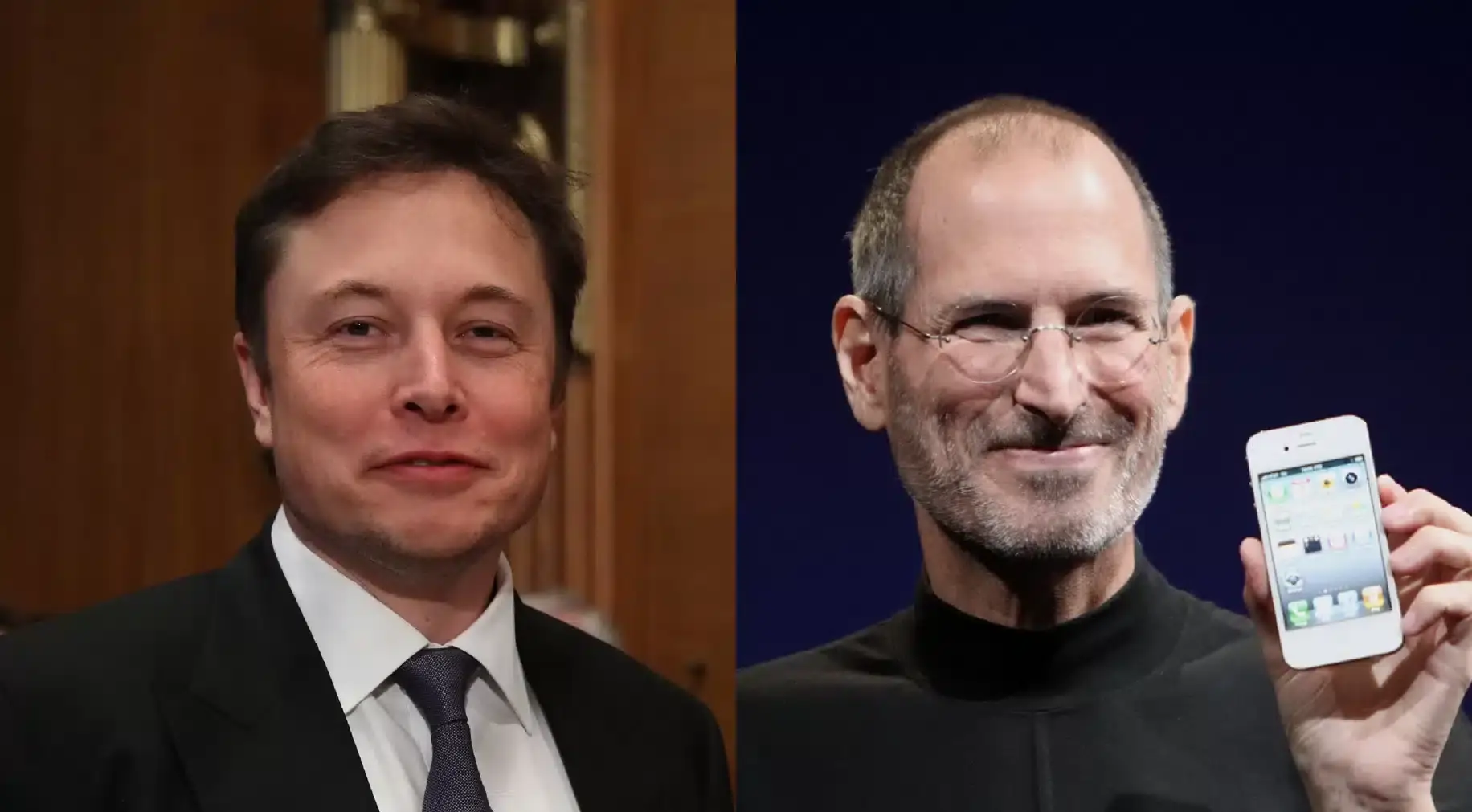 Steve jobs and elon musk.