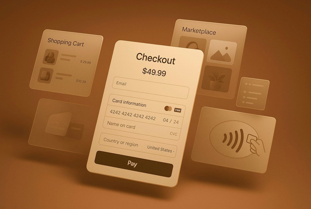 Buy now pay later decision at an online checkout showing payment details